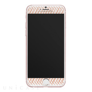 【iPhone8/7/6s/6 フィルム】Gilded Glass Screen Protector (Rose Gold)
