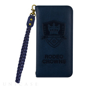 【iPhoneSE(第3/2世代)/8/7 ケース】RODEO CROWNS [LEATHER] (ネイビー)