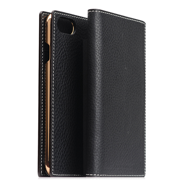 【iPhoneSE(第3/2世代)/8/7 ケース】Minerva Box Leather Case (ブラック)サブ画像