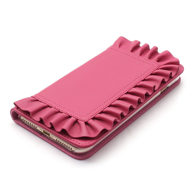 【iPhone8 Plus/7 Plus ケース】Ruffle Diary (ピンク)サブ画像