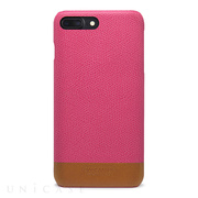 【iPhone8 Plus/7 Plus ケース】LEATHER SKIN CASE II (ピンク)