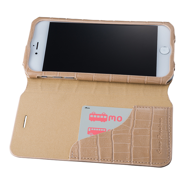【iPhone8 Plus/7 Plus ケース】PU Leather Case “EURO Passione 3” (Beige)サブ画像