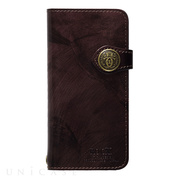 【iPhoneSE(第3/2世代)/8/7 ケース】Premium Leather case ”ROCX” (Brown)