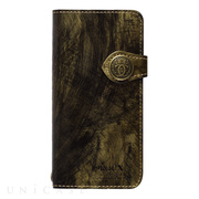 【iPhoneSE(第3/2世代)/8/7 ケース】Premium Leather case ”ROCX” (Gold)