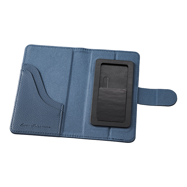 【マルチ スマホケース】”EveryCa” Multi PU Leather Case for Smartphone M (Navy)サブ画像