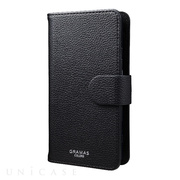 【マルチ スマホケース】”EveryCa” Multi PU Leather Case for Smartphone M (Black)