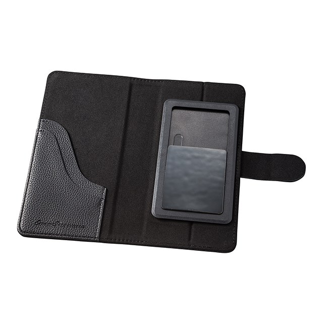 【マルチ スマホケース】”EveryCa” Multi PU Leather Case for Smartphone L (Black)サブ画像