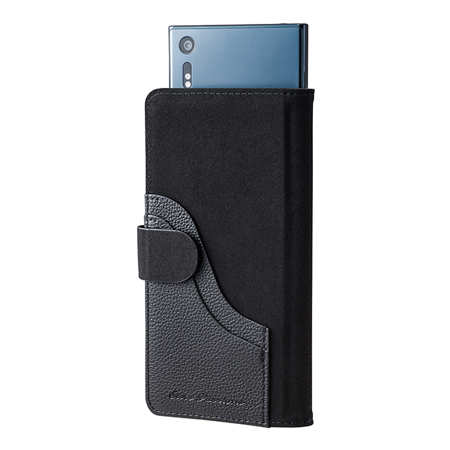 【マルチ スマホケース】”EveryCa” Multi PU Leather Case for Smartphone L (Black)サブ画像