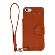 【iPhoneSE(第1世代)/5s/5 ケース】Real Leather Case (Caramel)