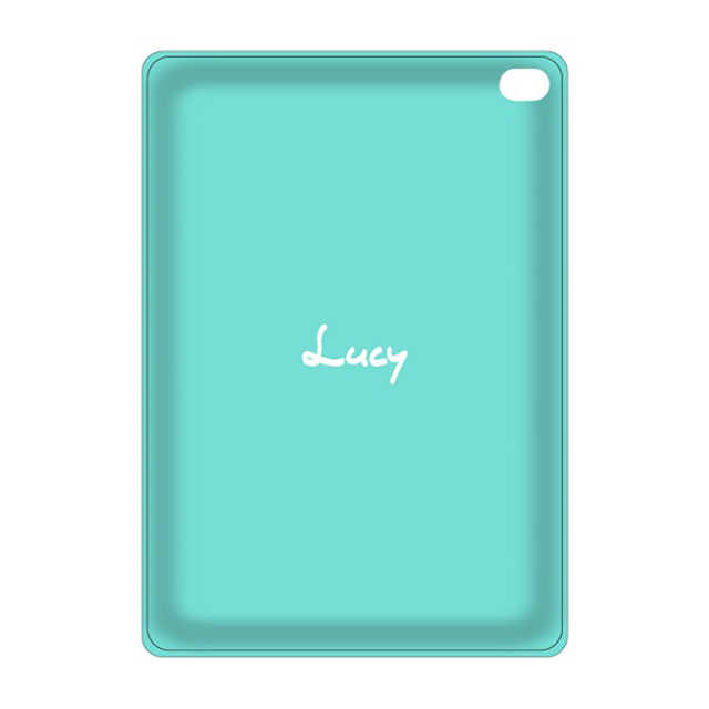 【iPad(9.7inch)(第5世代/第6世代) ケース】「Lucy.」オルテガパターンPUレザーケース (ピンク)サブ画像