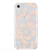 【iPhoneSE(第2世代)/8/7/6s/6 ケース】1PC Comold (Hollyhock Floral Cream/Pink Sand/Gems)