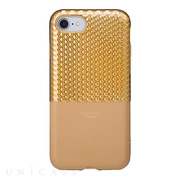 【iPhoneSE(第3/2世代)/8/7 ケース】”Hex” Hybrid Case (Gold)