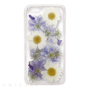 【iPhoneSE(第1世代)/5s/5 ケース】Fleurir (Pale flowers purple)