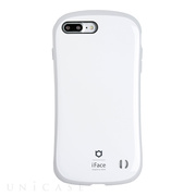 【iPhone8 Plus/7 Plus ケース】iFace First Class Pastelケース (ホワイト/グレー)