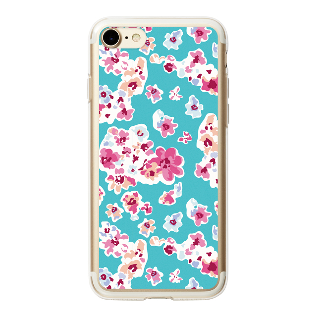 【iPhoneSE(第3/2世代)/8/7 ケース】HYBRID CASE for iPhoneSE(第2世代)/8/7 (Mint Blossom)サブ画像
