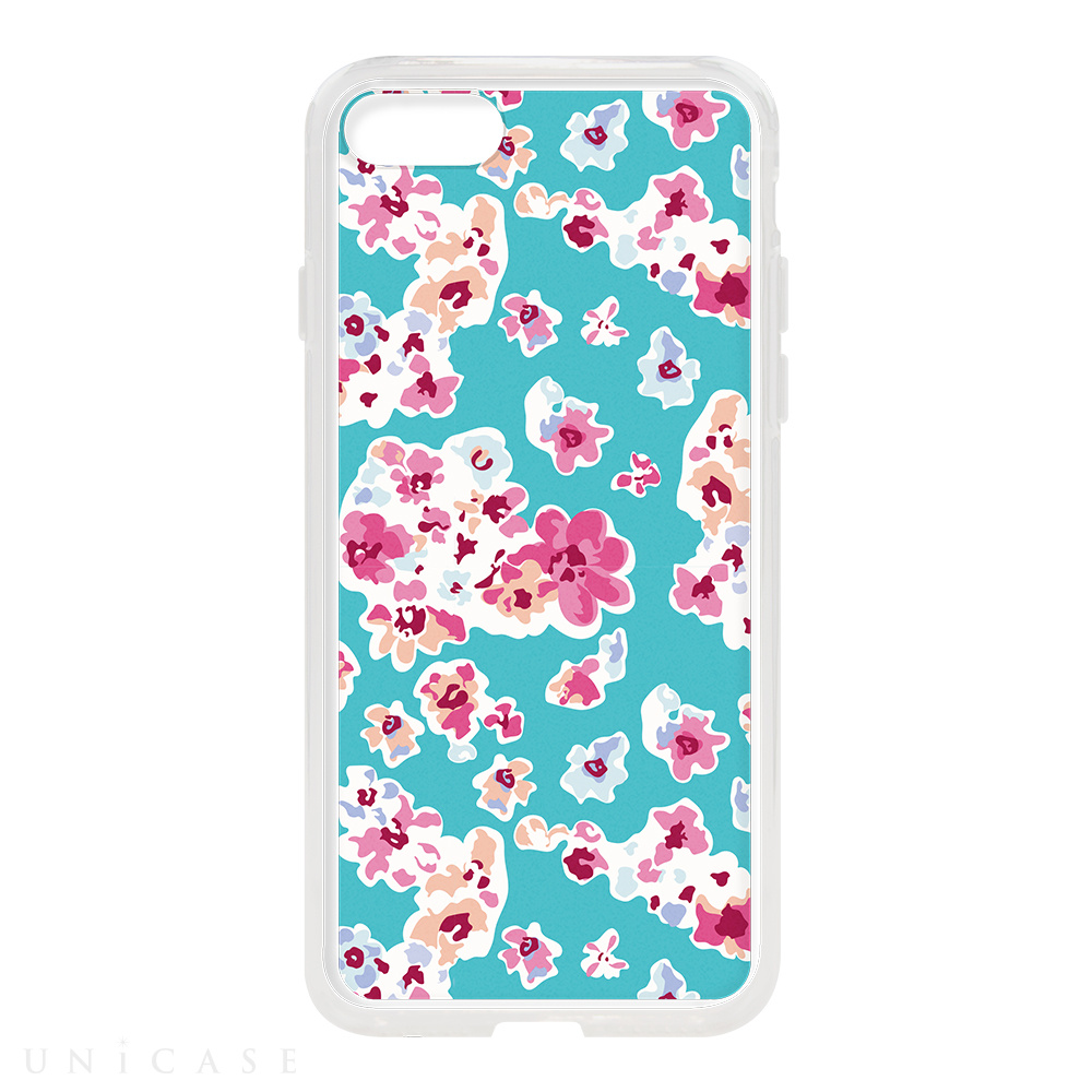 【iPhoneSE(第3/2世代)/8/7 ケース】HYBRID CASE for iPhoneSE(第2世代)/8/7 (Mint Blossom)