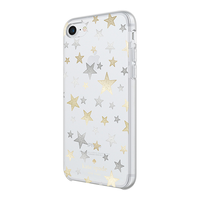 【iPhoneSE(第2世代)/8/7 ケース】Protective Hardshell Case (Stars Clear/Gold/Silver)サブ画像