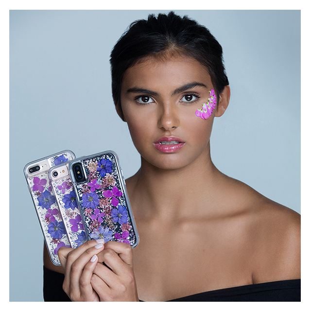 【iPhoneSE(第3/2世代)/8/7/6s/6 ケース】Karat Petals Case (Purple)サブ画像