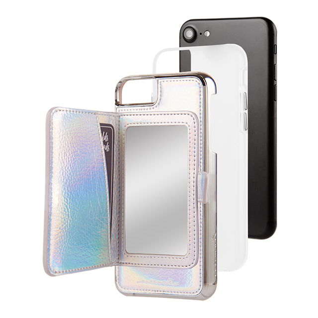 【iPhoneSE(第3/2世代)/8/7/6s/6 ケース】Compact Mirror Case (Iridescent)サブ画像