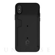 【iPhoneXS/X ケース】Level Wallet Case (Black)