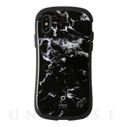 【iPhoneXS/X ケース】iFace First Class Marbleケース (ブラック)