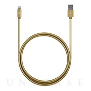 3ft Stainless Steel Lightning Cables (Gold)