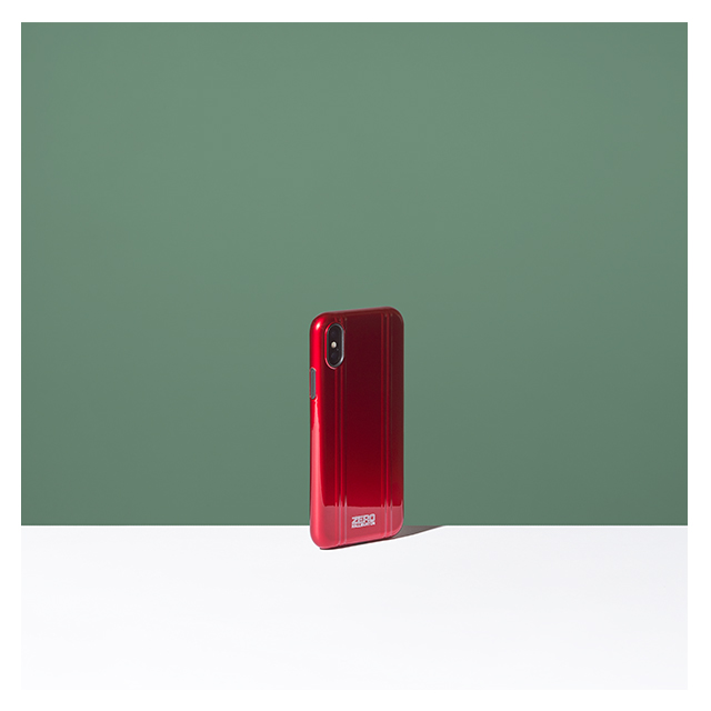 【iPhoneX ケース】ZERO HALLIBURTON Hybrid Shockproof case for iPhone X(RED)サブ画像