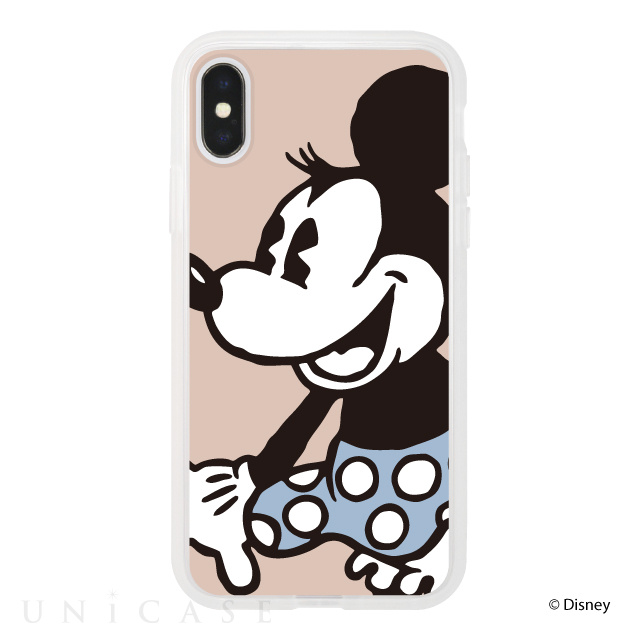 【iPhoneXS/X ケース】Disney Character / iPhone CASE for iPhoneX (Vintage Minnie)