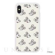 【iPhoneXS/X ケース】Disney Character / iPhone CASE for iPhoneX (Pattern Ivory)