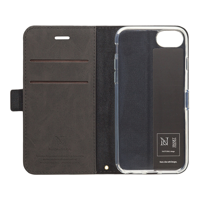 【iPhoneSE(第3/2世代)/8/7/6s/6 ケース】Style Natural (Black)goods_nameサブ画像