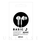 defunc BASIC MUSIC (White)
