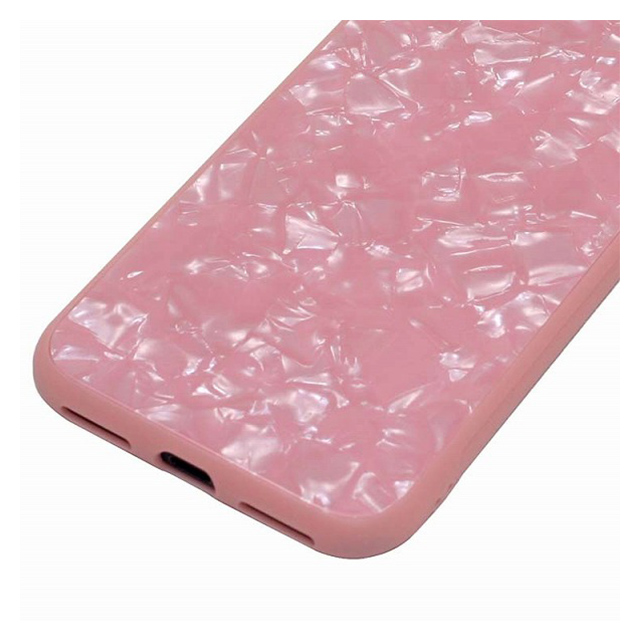 【iPhoneSE(第3/2世代)/8/7 ケース】GLASS PEARL CASE (Pink)サブ画像