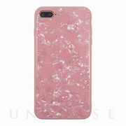 【iPhone8 Plus/7 Plus ケース】GLASS PEARL CASE (Pink)