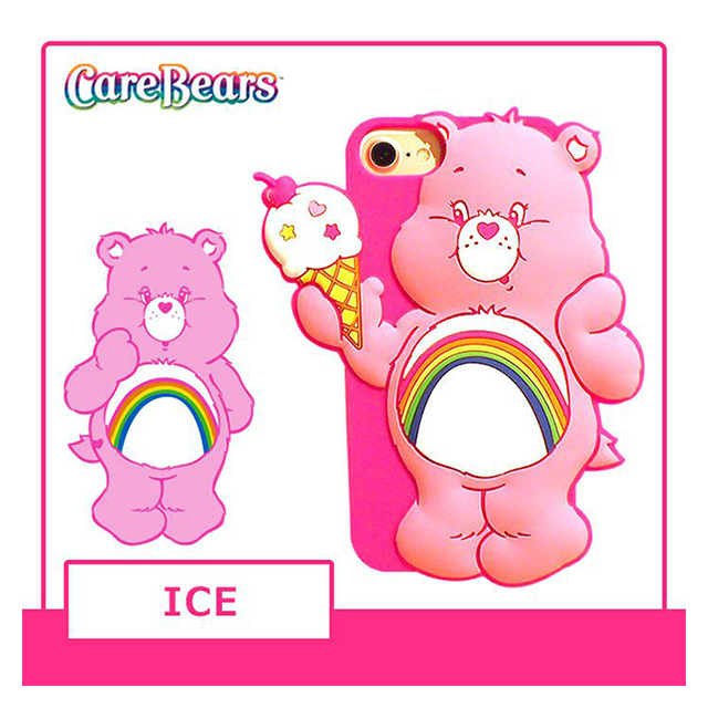 【iPhone8/7/6s/6 ケース】Care Bears シリコンケース (ICE)サブ画像