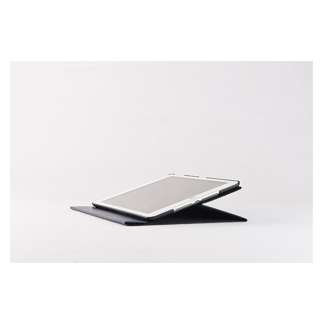 【iPad(9.7inch)(第5世代/第6世代) ケース】手帳型フリップノートケース (グレー)サブ画像