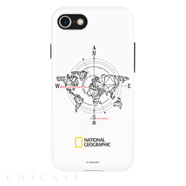 【iPhoneSE(第3/2世代)/8/7 ケース】Compass Case Double Protective (ホワイト)