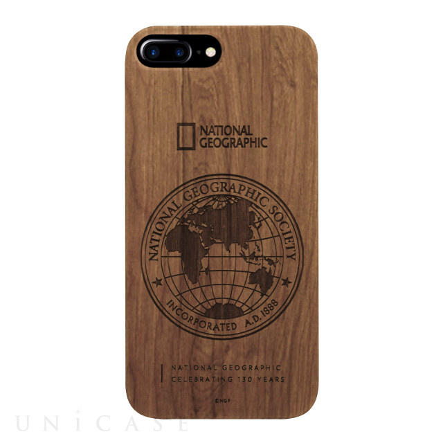 【iPhone8 Plus/7 Plus ケース】130th Anniversary case Nature Wood (ウォルナット)