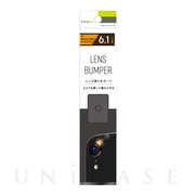 【iPhoneXR】[Lens Bumper]カメラレンズ保護アルミフレーム (ブラック)