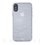 【iPhoneXS Max ケース】CLEAR COAT (MIST-SILVER)