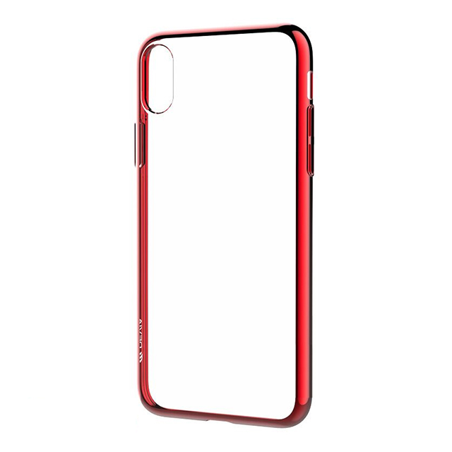 【iPhoneXS Max ケース】Glitter soft case (Red)サブ画像