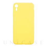 【iPhoneXR ケース】EXTRA SLIM SILICONE CASE (Yellow)