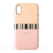 【iPhoneXR ケース】“Rel” Hybrid Shell Case (Pink)