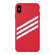 【iPhoneXS Max ケース】Moulded case Royal Red/White