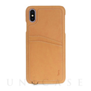 【iPhoneXS Max ケース】KOALA カードポケット付きiPhoneケース（ストラップ付き） Brown