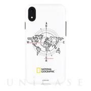 【iPhoneXR ケース】Compass Case Double Protective (ホワイト)