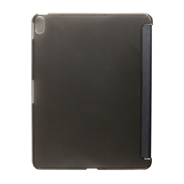 【iPad Pro(12.9inch)(第3世代) ケース】背面クリアフラップケース 「Clear Note」 (ブラック)サブ画像