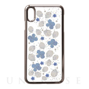 【iPhoneXS Max ケース】Pressed flower case (Clean flowers)
