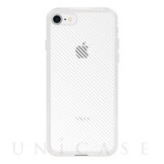 【アウトレット】【iPhoneSE(第3/2世代)/8/7 ケース】MONOCHROME CASE for iPhoneSE(第2世代)/8/7 (Slash Stripe White)