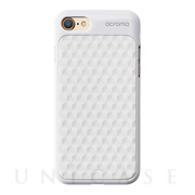 【アウトレット】【iPhoneSE(第3/2世代)/8/7 ケース】Texture case for iPhone7(Hexagon White)
