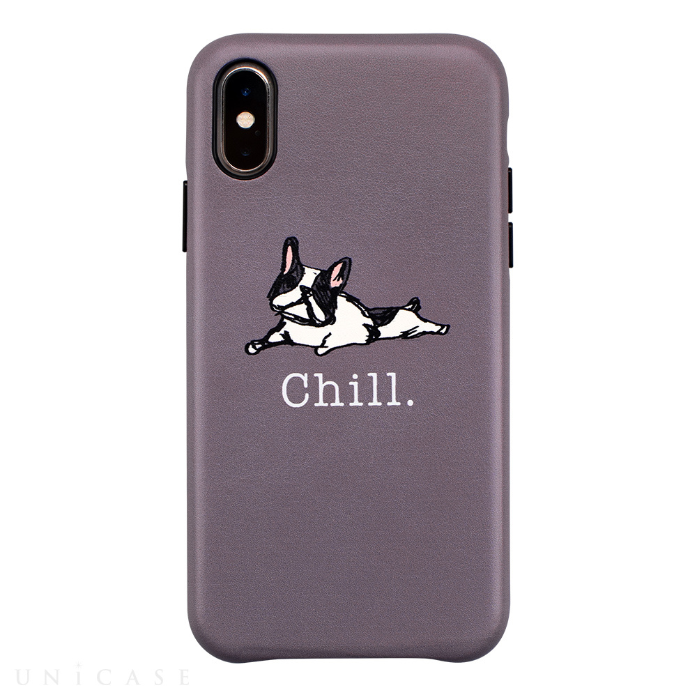 【iPhoneXS/Xケース】OOTD CASE for iPhoneXS/X (chill bulldog)